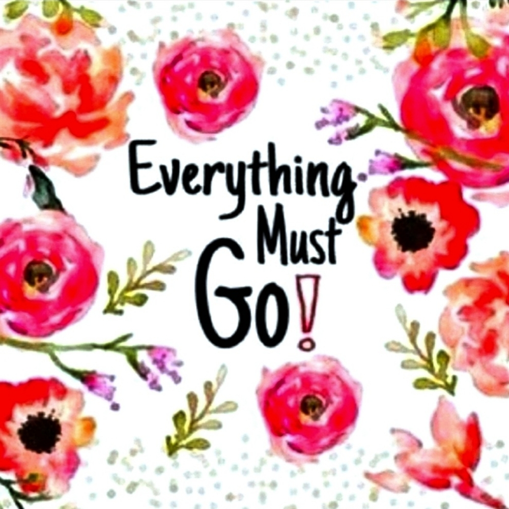 CLOSET SALE EVERYTHING MUST GO
